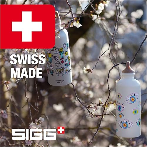 Miniatura 6 de SIGG - Botella de agua de metal para niños - Viajero - Hecho en Suiza - Bebidas carbonatadas - A prueba de fugas - para la escuela - 20 Oz