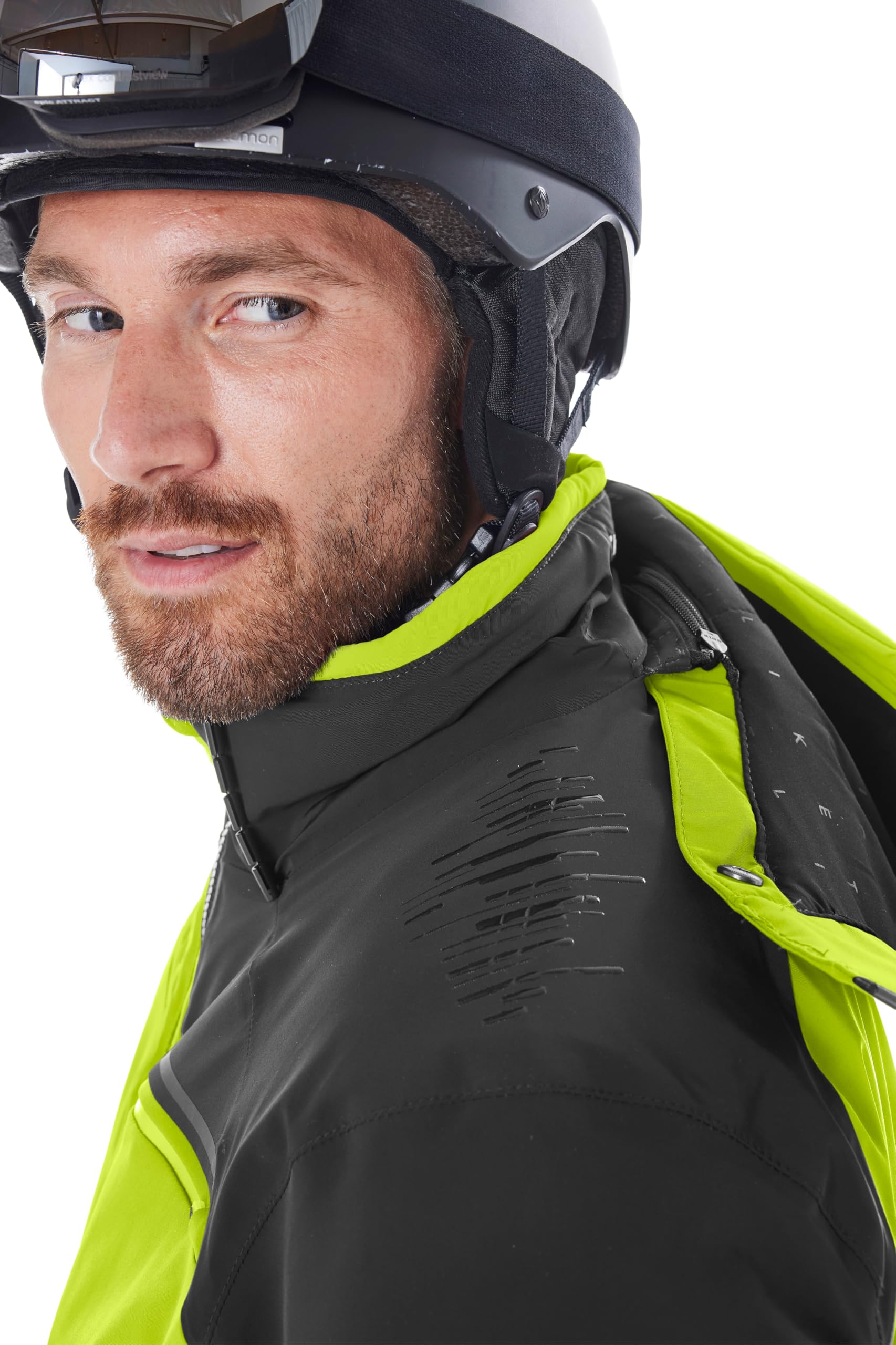 Killtec Herren Ksw 51 Mn Ski Jckt Skijacke/Funktionsjacke mit abzipbarer Kapuze, Schneefang und Unterarmventilation