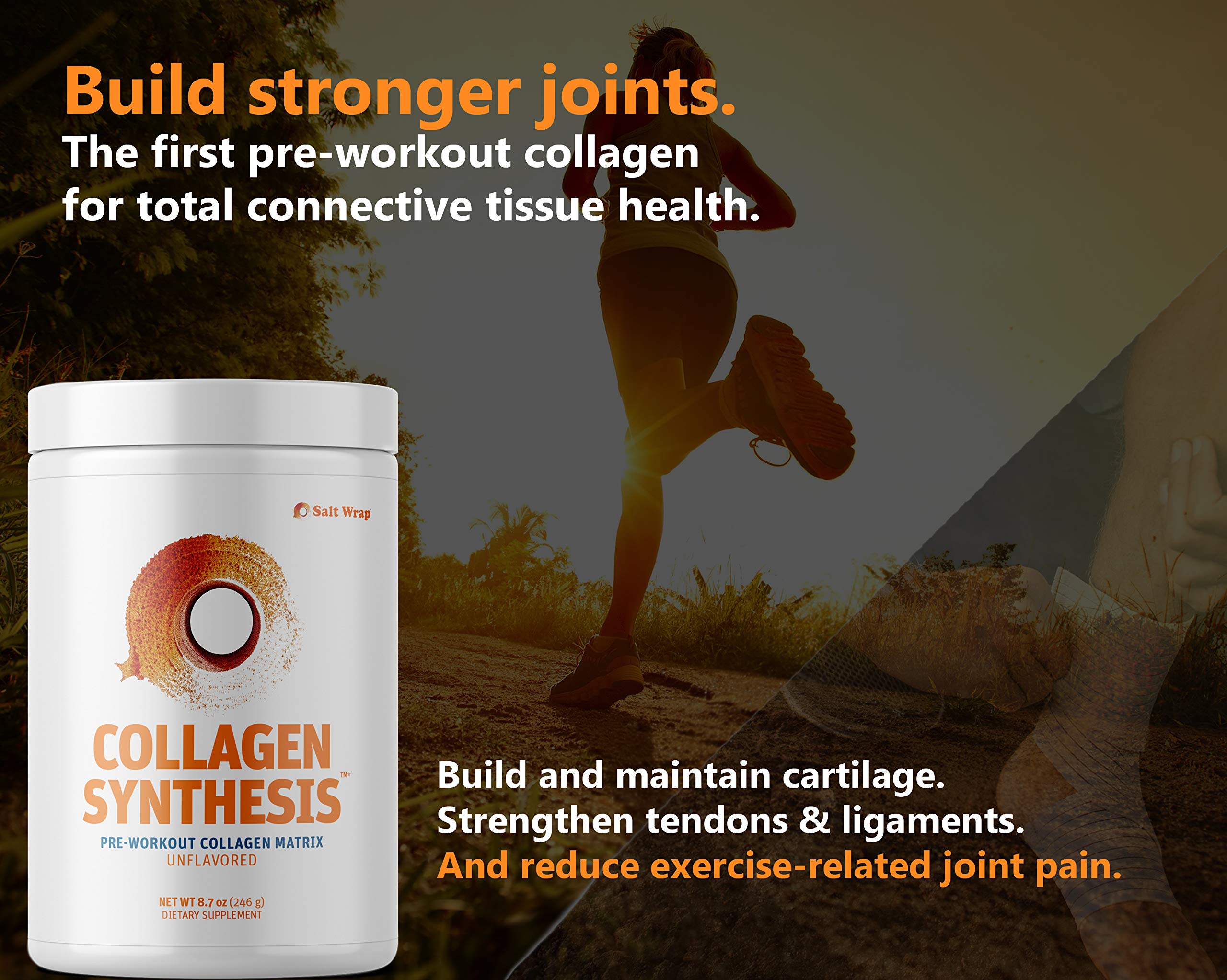 SaltWrap Collagen Synthesis NSF Certified for Sport Hydrolyzed