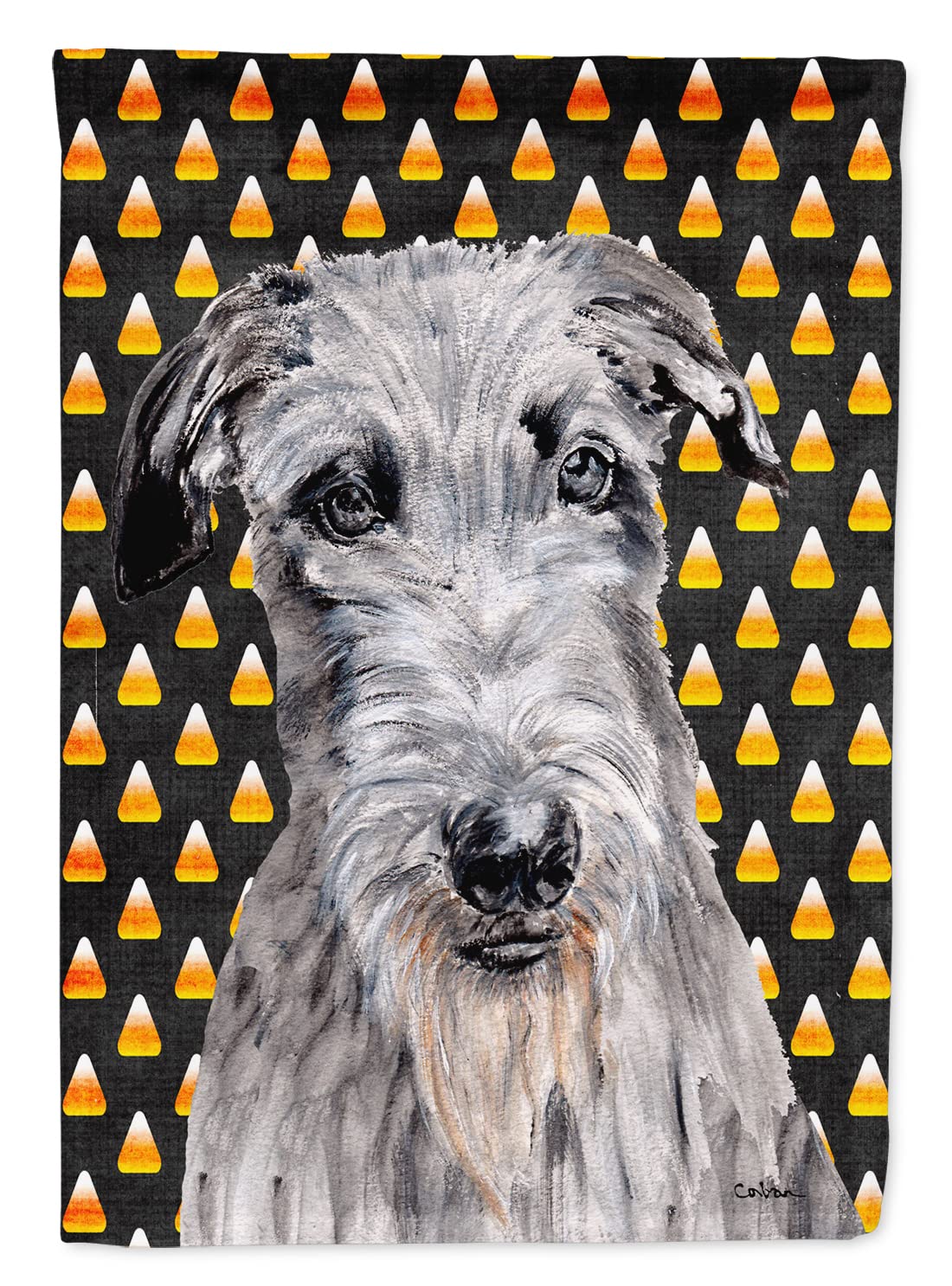 Drapeau Deerhound Caroline's Treasures SC9658CHF, grand format Halloween