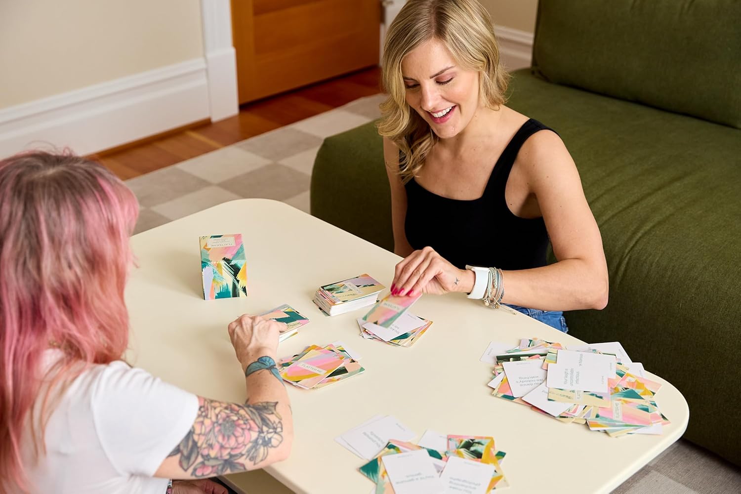 Flatter Me: A Compliment Battle Card Game