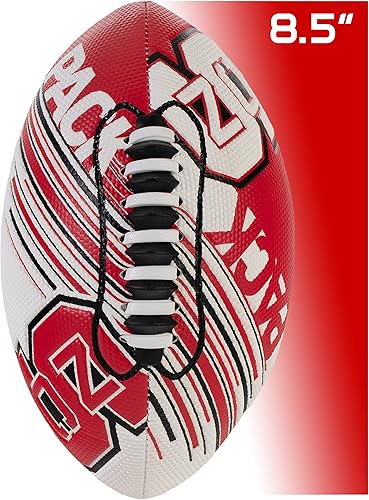Miniatura 68 de Franklin Sports NCAA - Mini balón de fútbol juvenil - 8.5 pulgadas SPACELACE textura de fácil agarre, perfecto para niños