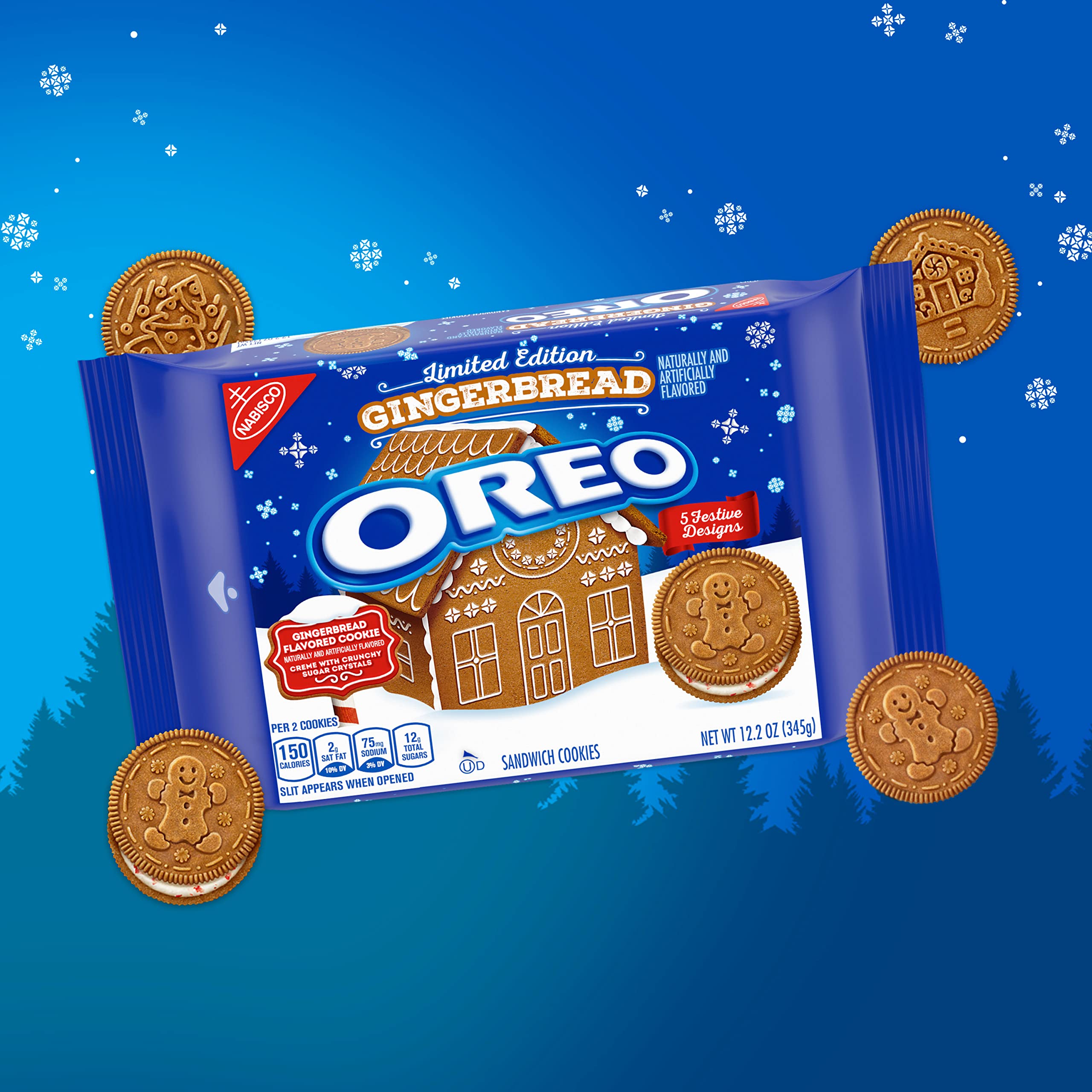 Gingerbread Oreos