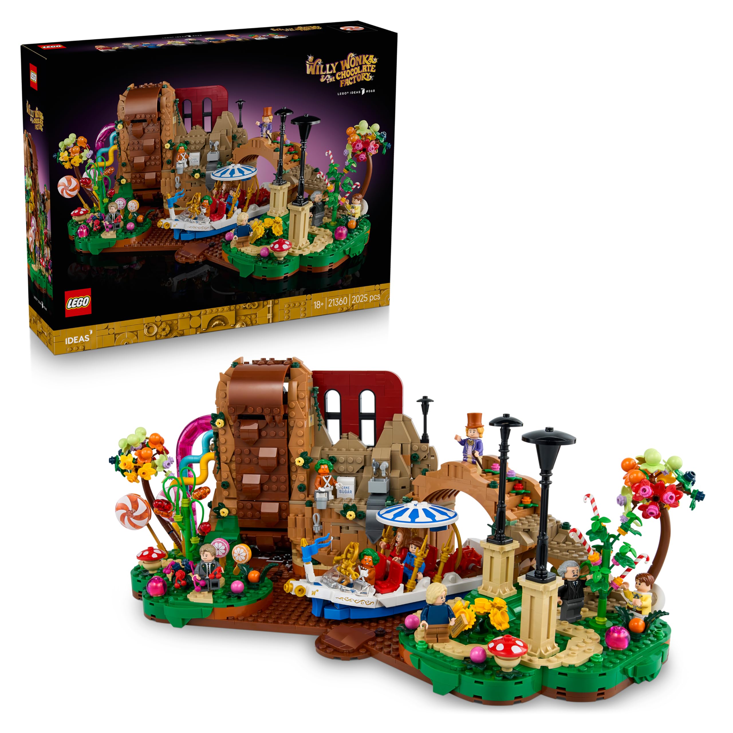 Amazon.co.jp: レゴ(LEGO) アイデア ウィリー・ウォンカとチョコレート 