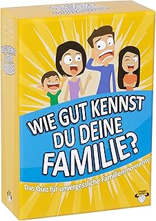 Moose Toys, Wie gut kennst du Deine Familie wirklich?, Partyspiel, ab 8+ Jahren, 3-8 Spieler, Deutsch