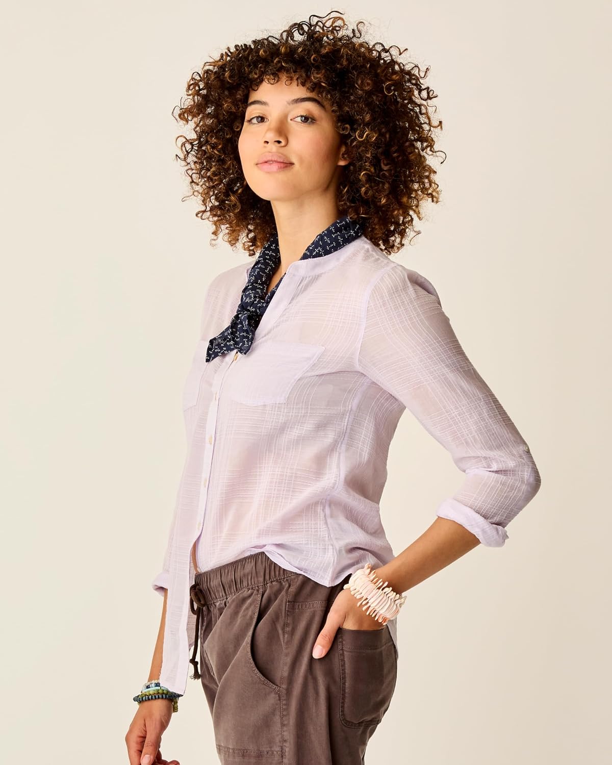 Carve Designs Women's Dylan Textured Shirt