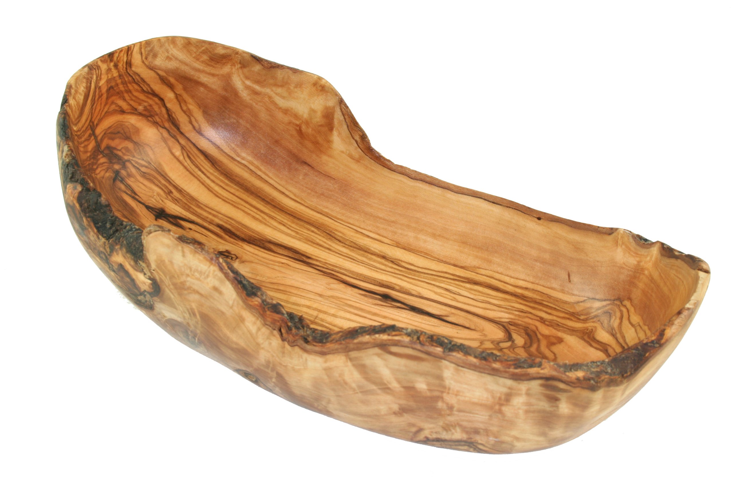 D.O.M. Schale als Obstschale oval 30-33 cm aus Olivenholz