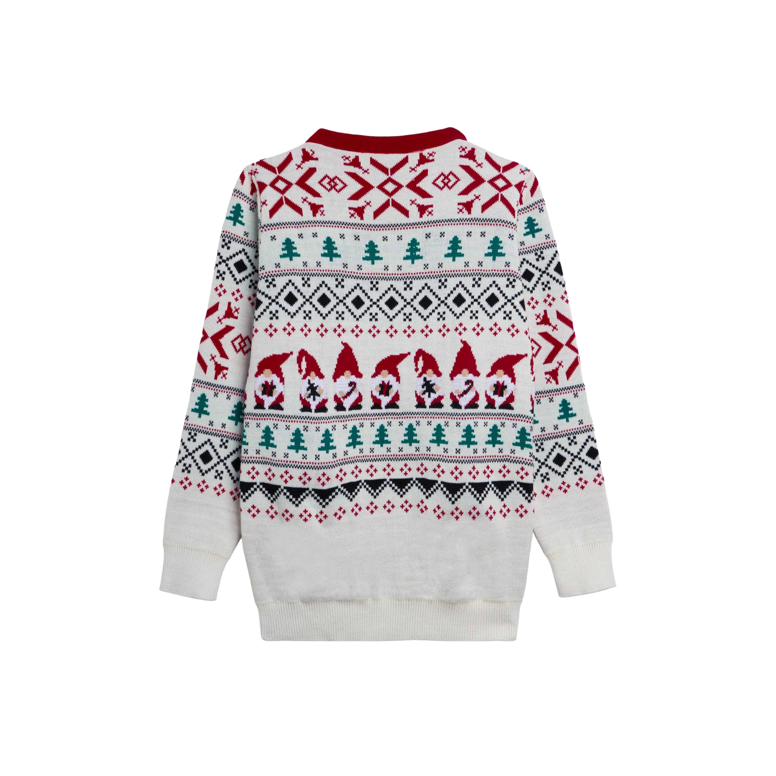 A.C. Milan - Maglione Natalizio, Christmas 2025, Maglione Natale da Uomo e Bambino, Prodotto Ufficiale