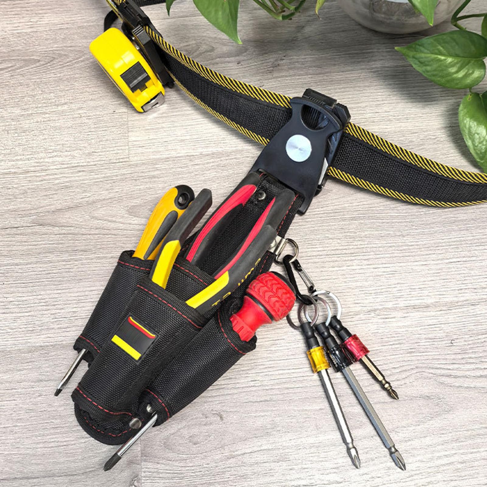 Torba na narzędzia dla elektryka, przenośna torba na organizery budowlane - torba na narzędzia dla elektryka | dla majsterkowicza, wykonawcy, mechanika, hydraulika, stolarki, taty