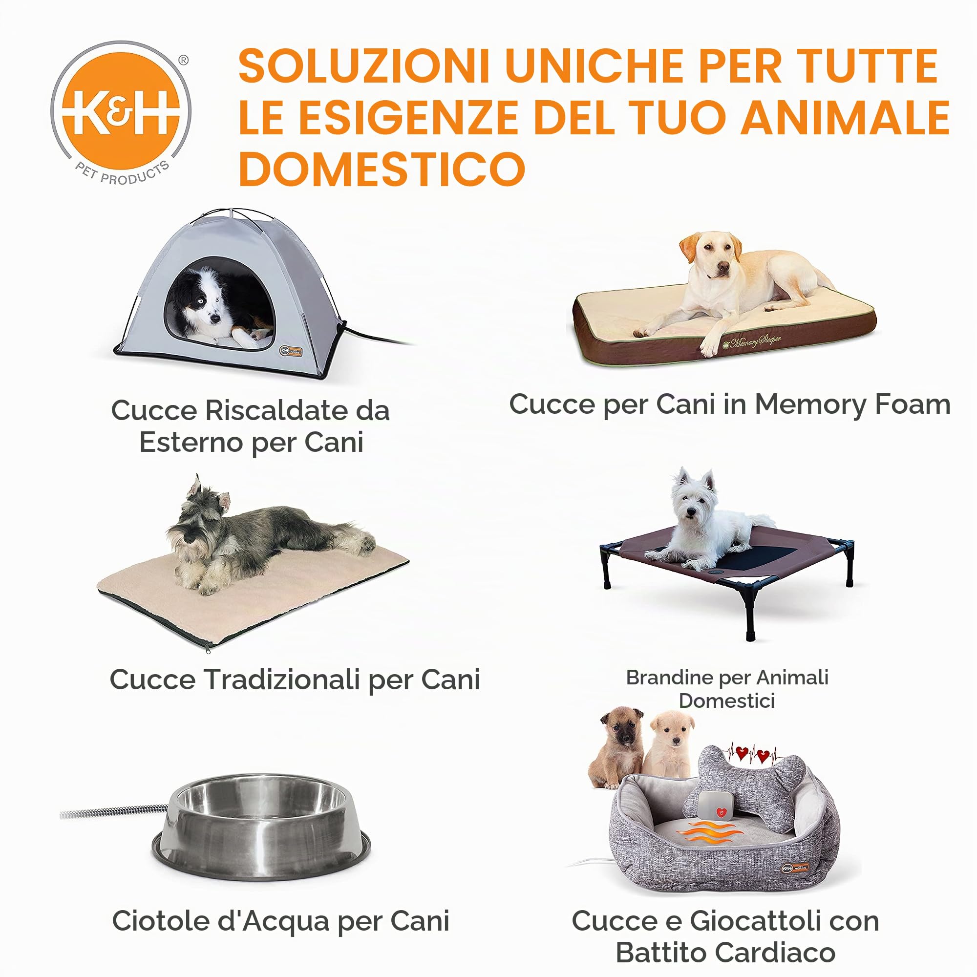 K&H Pet | Cuccia rinfrescante per Cani e Gatti Cooling Bed | Blu | Large