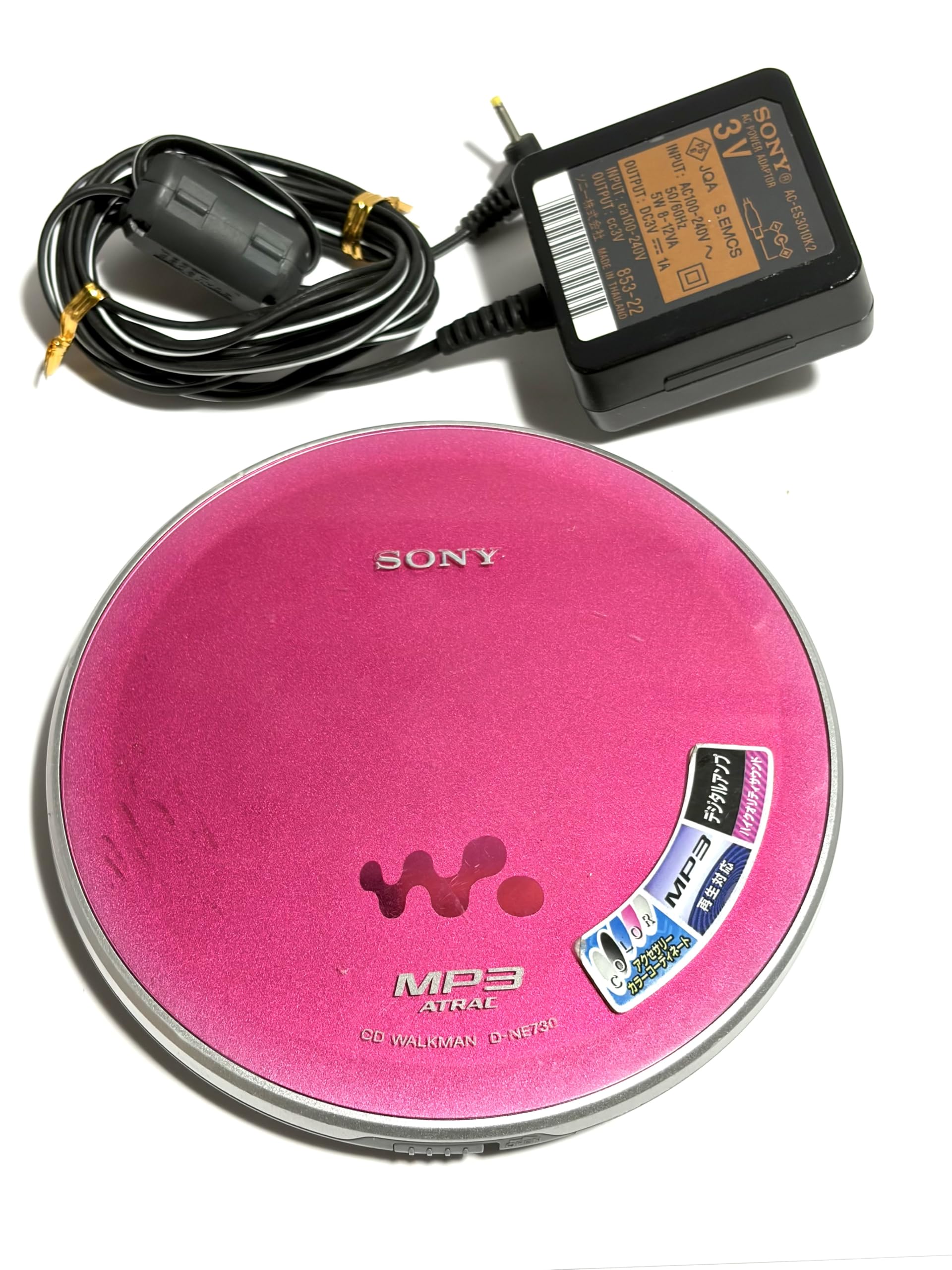 SONY CD WALKMAN D-NE730（BK）再生確認済み Amazon.co.jp: SONY CDウォークマン ピンク D-NE730 P : 家電＆カメラ