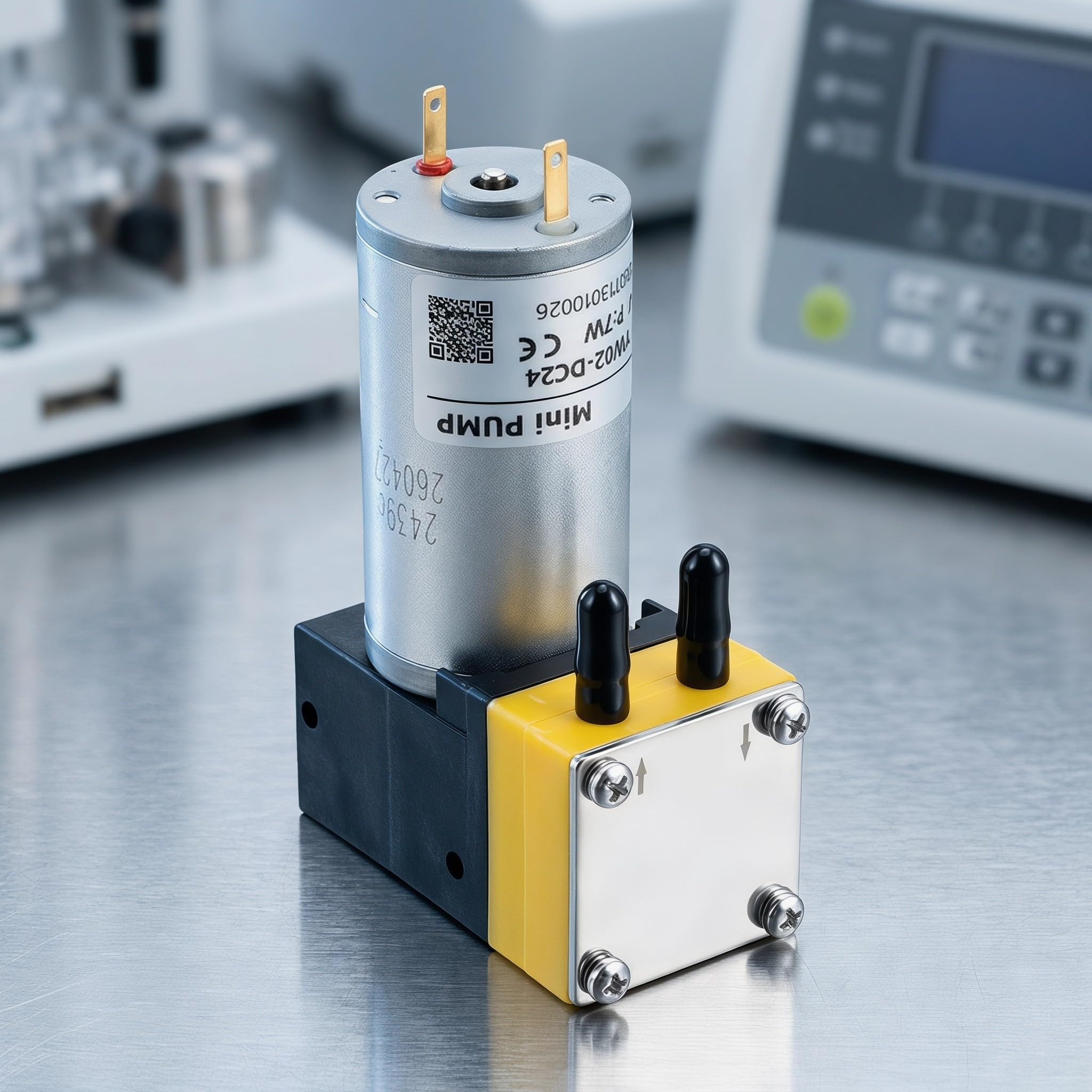 Elektrische Membran Vakuumpumpe mit Epdm Leise Minipumpe für