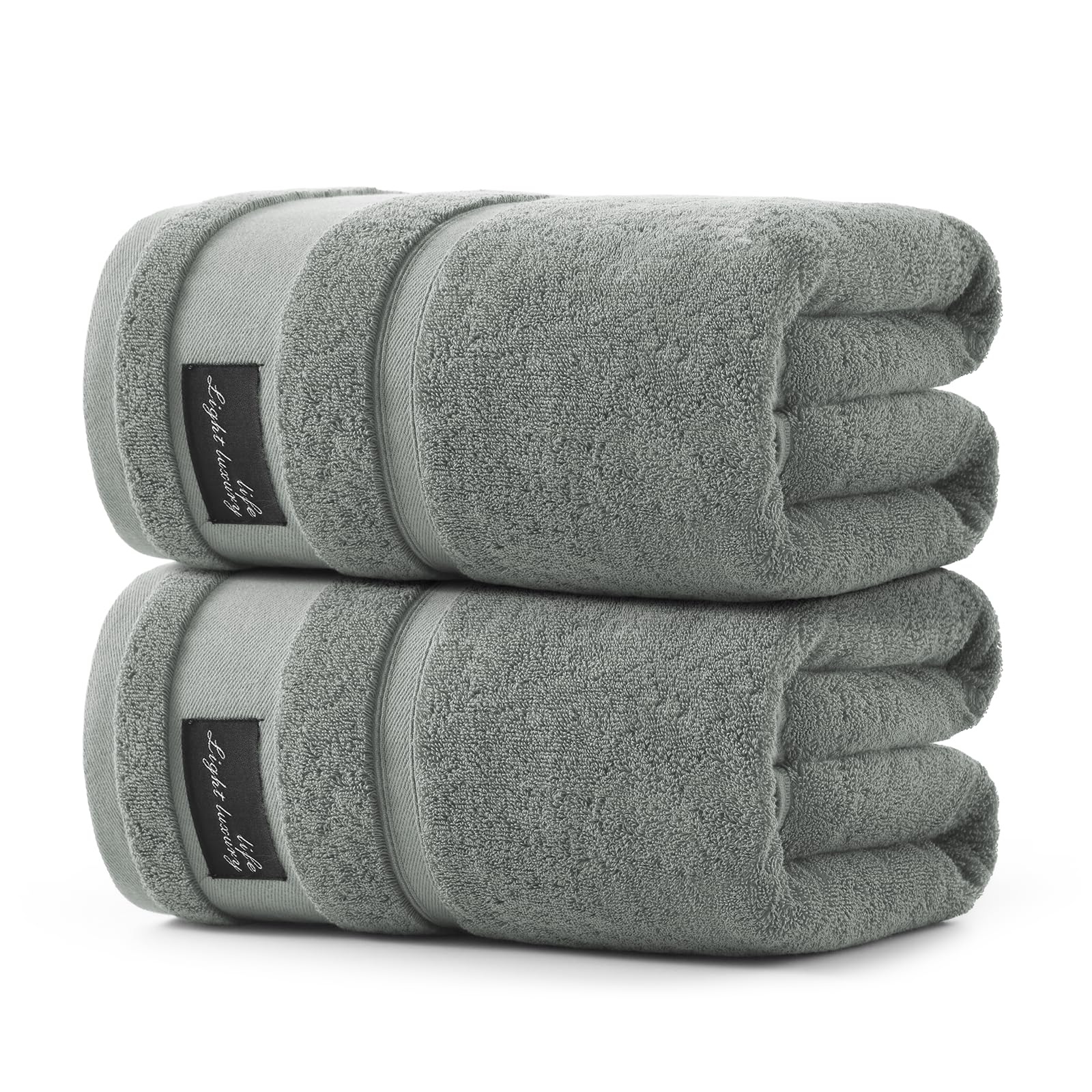 REDKISS Large Bath Towels Set 2 Piece