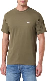Vans Homme T-Shirt À Logo Poitrine Gauche, Black