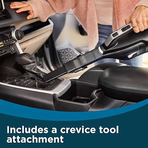 Miniatura 10 de BLACK+DECKER Dustbuster reve Aspiradora de mano inalámbrica, portátil, inalámbrica, luz LED, largo tiempo de funcionamiento, recargable y ligero,