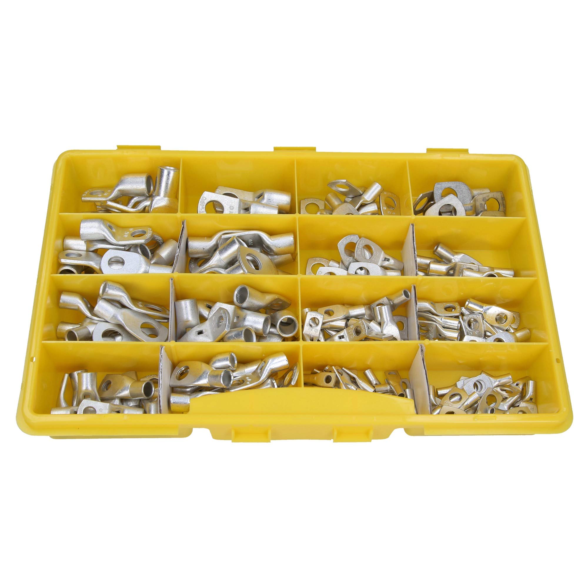 Le grand assortiment de 188 pièces de cosses tubulaires 4-50 mm² à sertir I Qualité industrielle