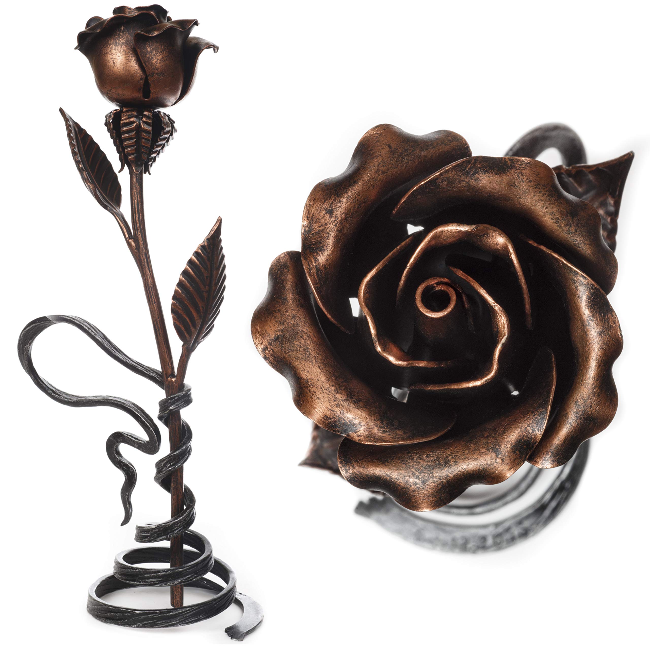MetalArt Rose + stand