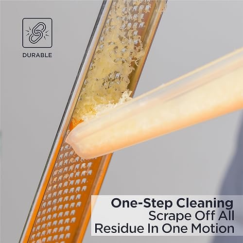 Miniatura 6 de Deiss LUX - Rallador fino y rallador de limón, rallador de queso parmesano de mano, especias, frutas cítricas, quesos duros, ajo, chocolate, nueces,