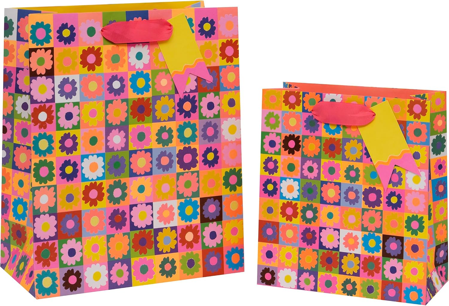 Glick Large Gift Bag - Petal Pop Design - 260 x 315 x 135mm