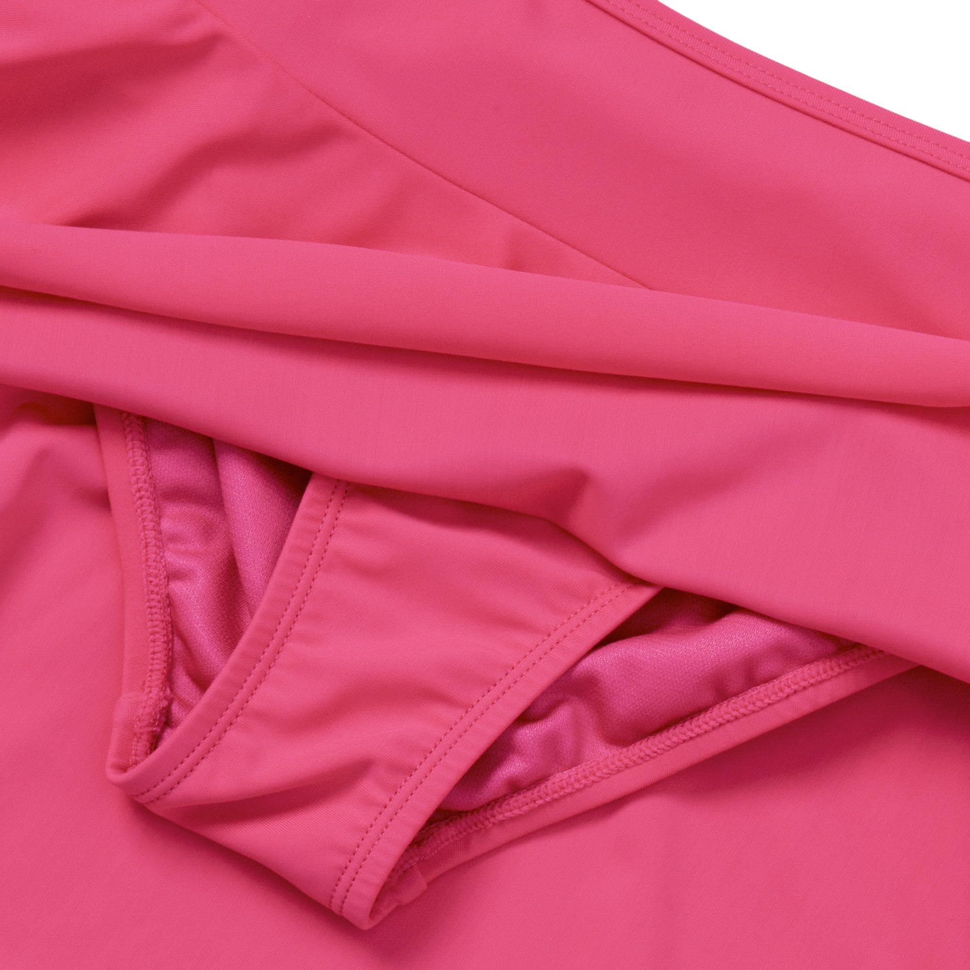 Lands' End Girls Swim Skirt Pink Kids Plus X-Large