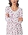 Eileen West Sweater Knit 50" Ballet Long Sleeve Nightgown - #4 of 4
