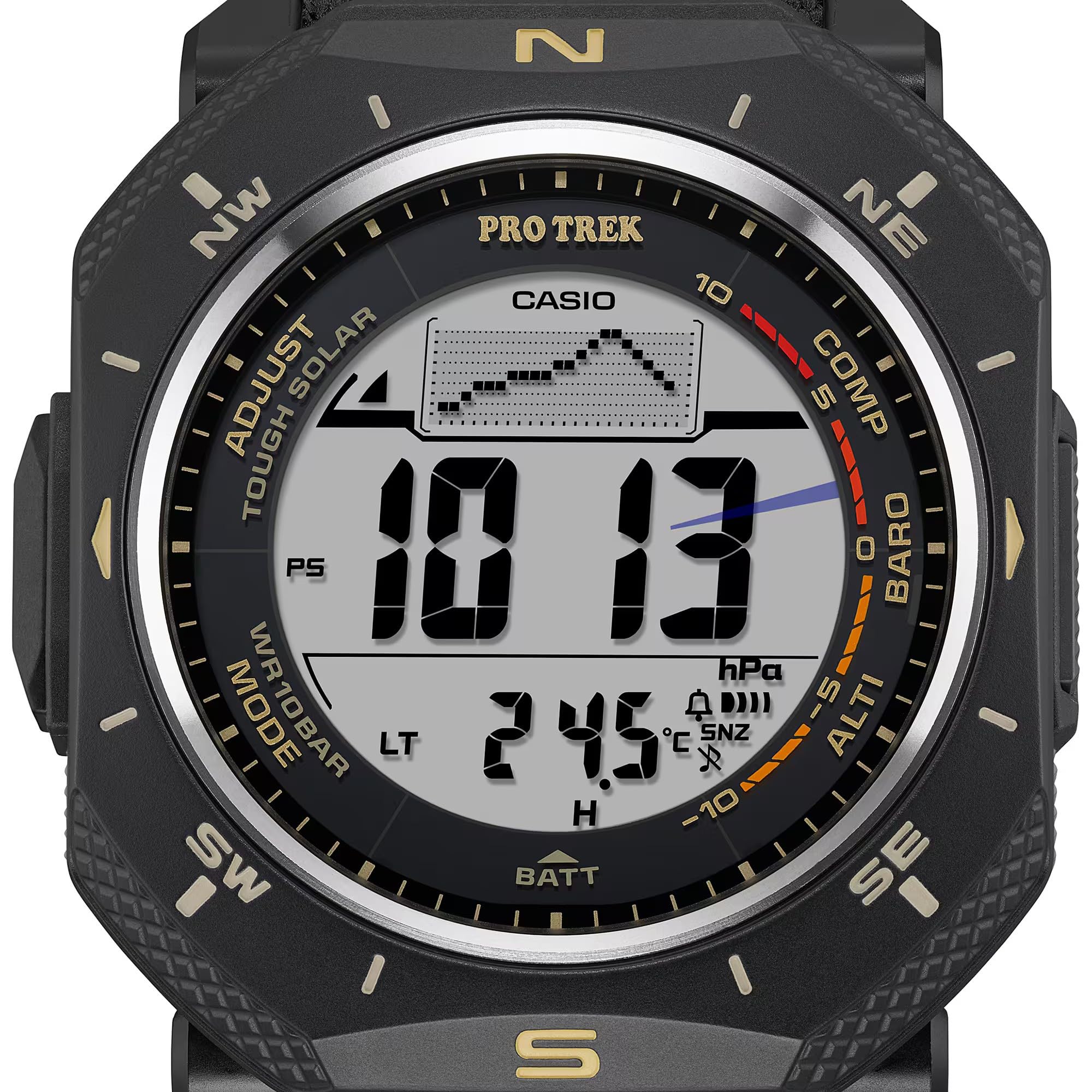 Casio Herren Digital Quarz Armbanduhr Pro Trek