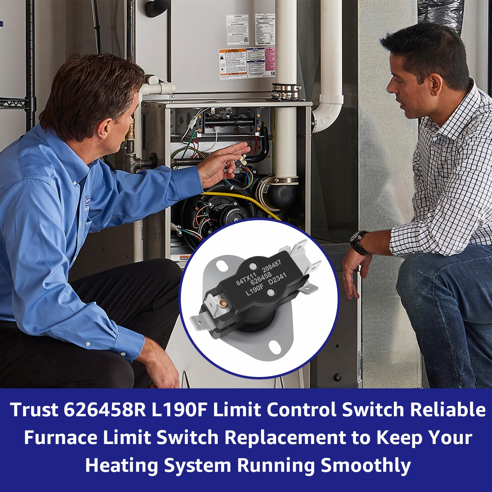 Amazon.com: 626458R L190F Limit Control Switch with 2 Pole Fit for