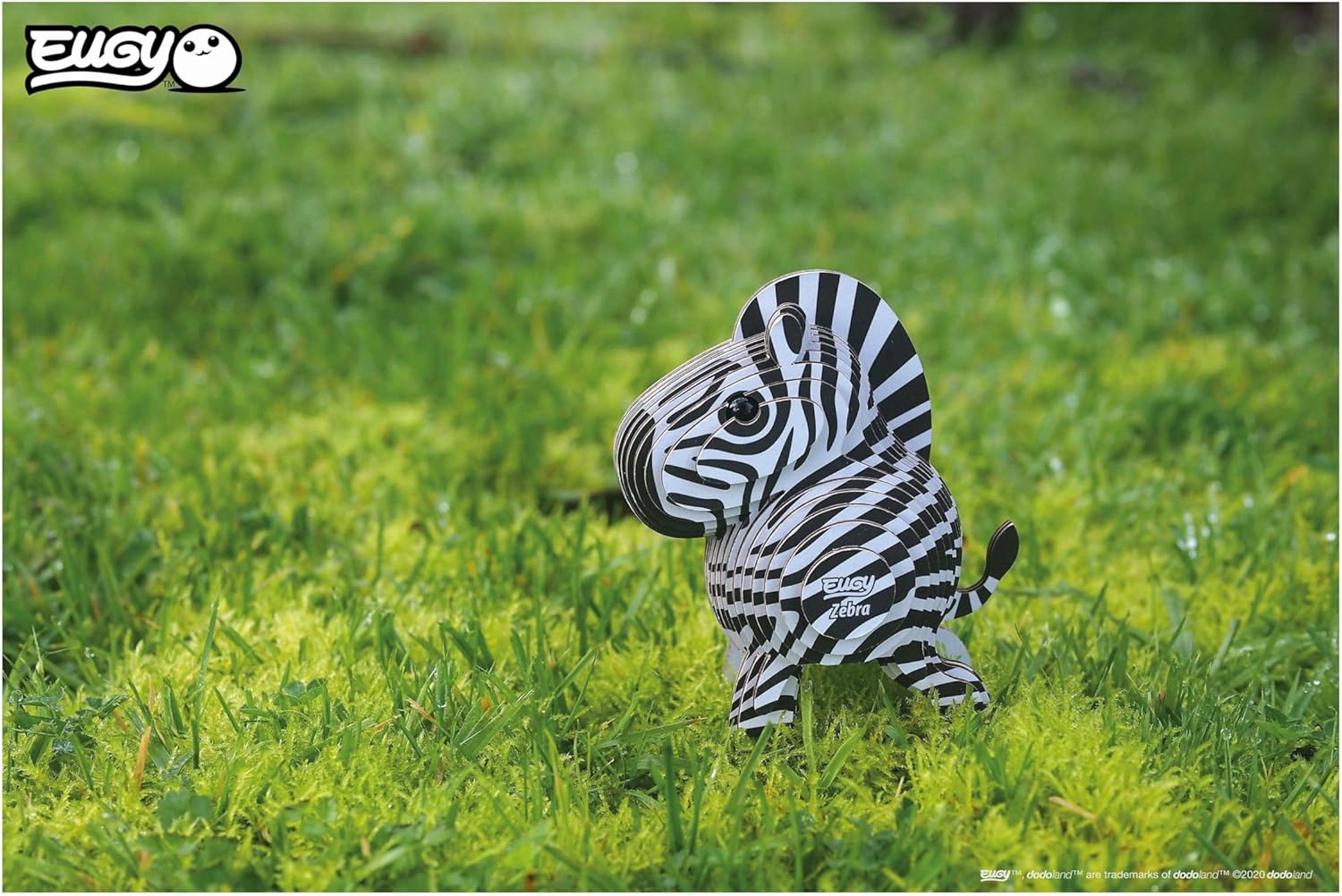 EUGY 011 Zebra Eco-Friendly 3D Paper Puzzle [New Seal]