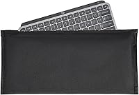 Vista 10 de Logitech/iMac Magic Keyboard Funda antipolvo para teclados universales, 108 teclas inalámbrica/con cable, tamaño completo, protector de teclado