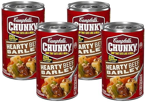 Miniatura 16 de Campbell's Chunky Healthy Request - Sopa de verduras y carne de res tradicional, lata de 18.8 onzas