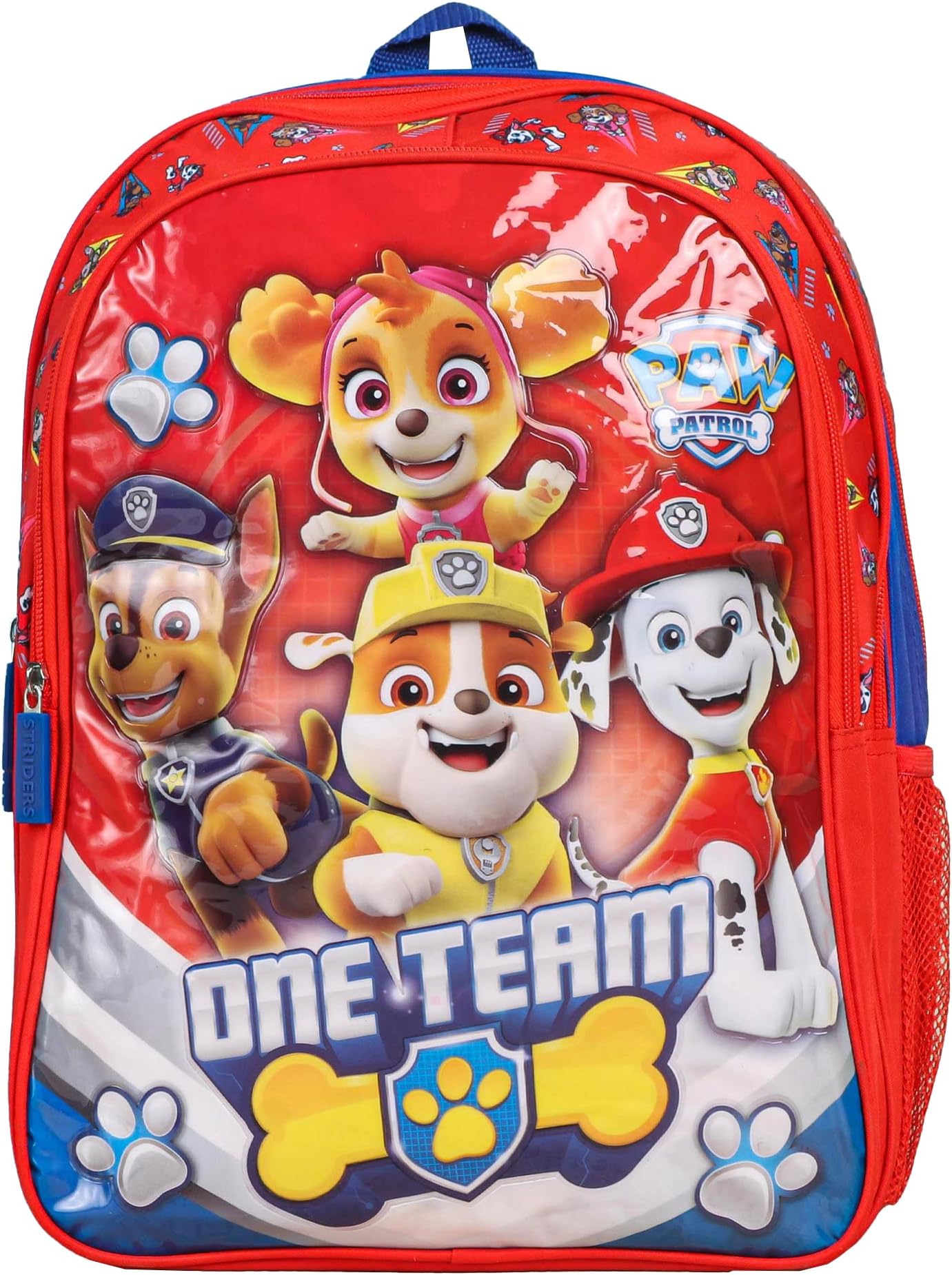 STRIDERS IMPEX PRIVATE LIMITEDStriders Paw Patrol One Team 41 cm Kids Backpack