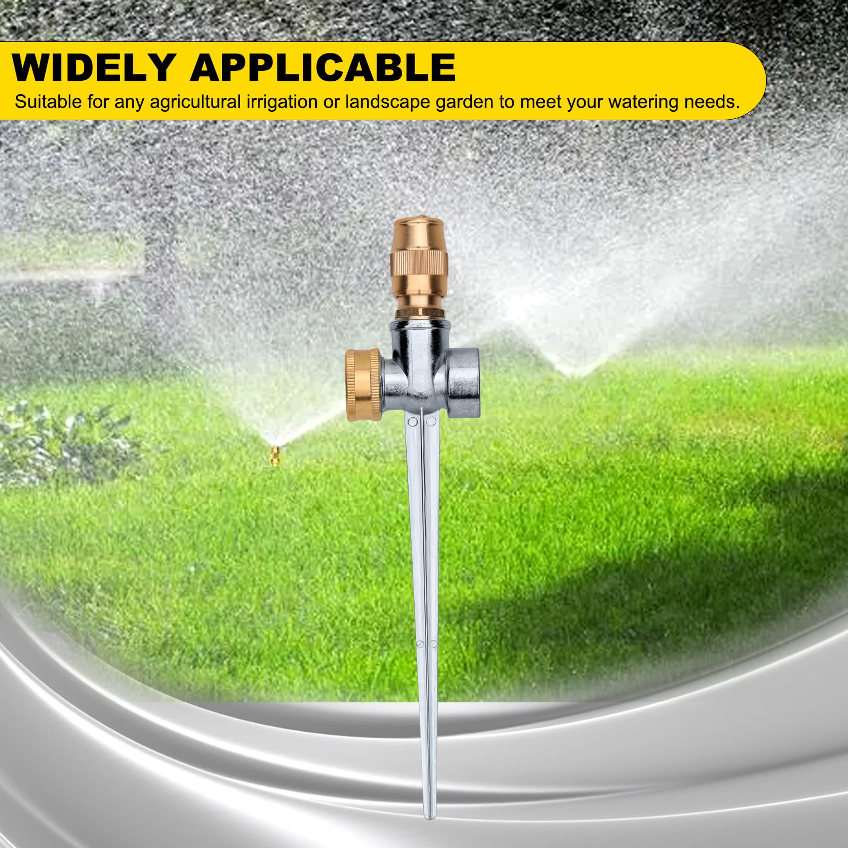 Sprinker Water Shell Snapklik.com : AINTXT Metal Water Sprinker For Lawn-Garden - Water ...