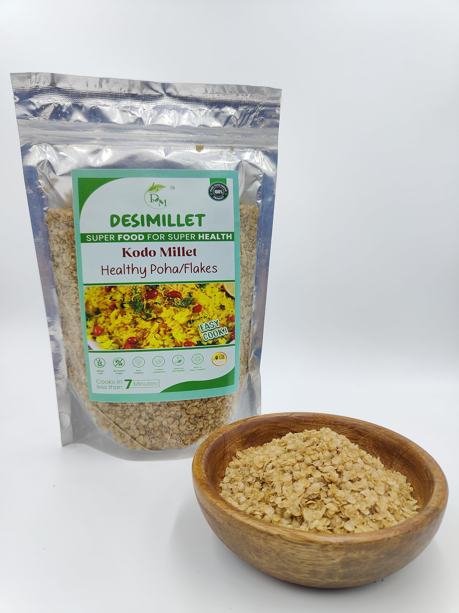 DESIMILLET KODO MILLET FLAKES/POHA (250 GM) (B0DJ37SB5S) Amazon Price History, Amazon Price Tracker