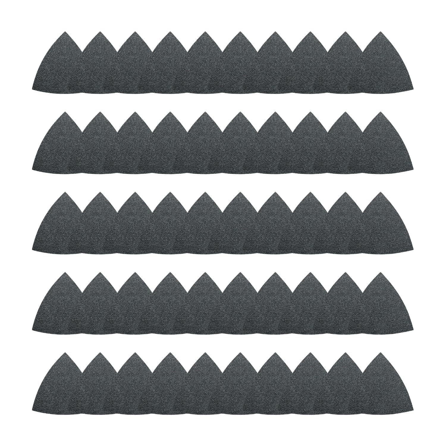 FEIN 63717090018 240 Grit Triangular Unperforated Sanding Sheet, Multi-Colour