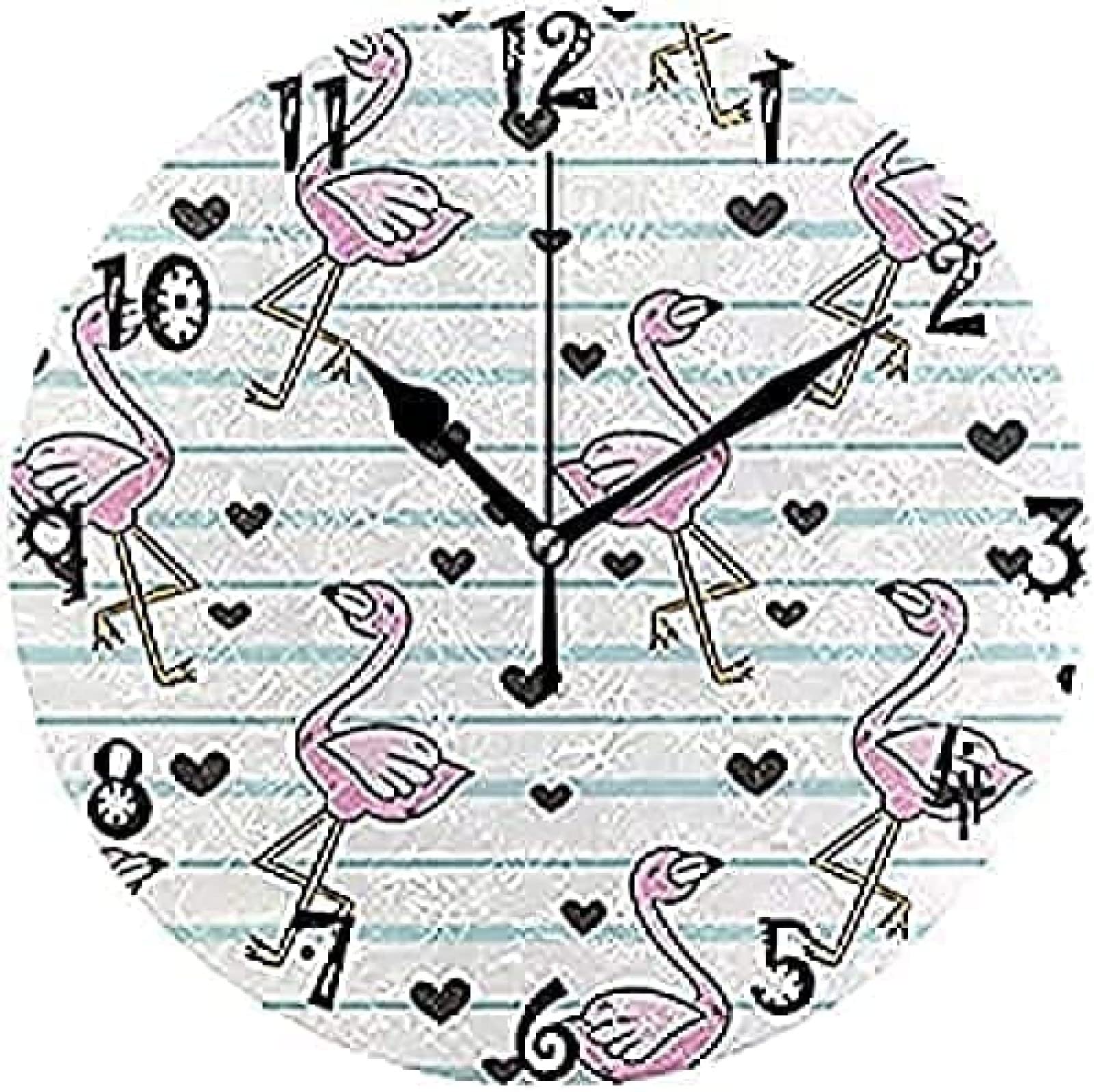 Horloge murale cuisine et chambre pour lire l'heure facilement