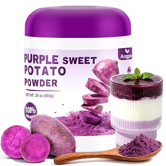 Pure Purple Sweet Potato Powder 24oz, Natural Food Coloring, No Additives
