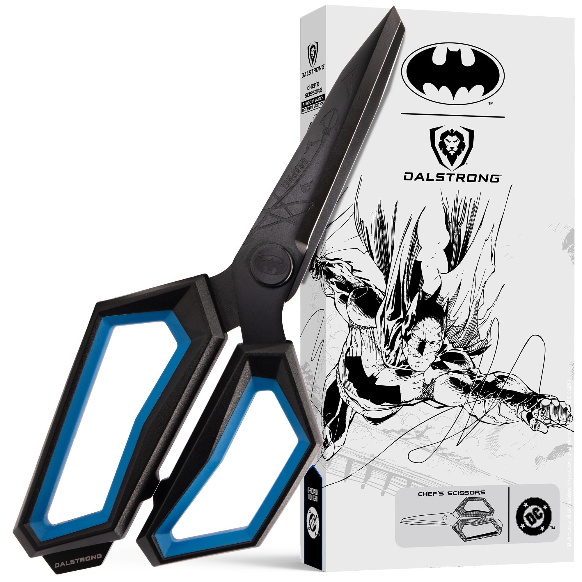 DALSTRONG Professional Scissors - Batman™ Edition - Shadow Black Series