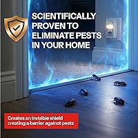 Vista 7 de RIDDEX Plus Insect Repellent Plug in, Mouse Deterrent - Pest Control for Defense Against Rats, Mice, Roaches, Bugs and Insects Control Pests