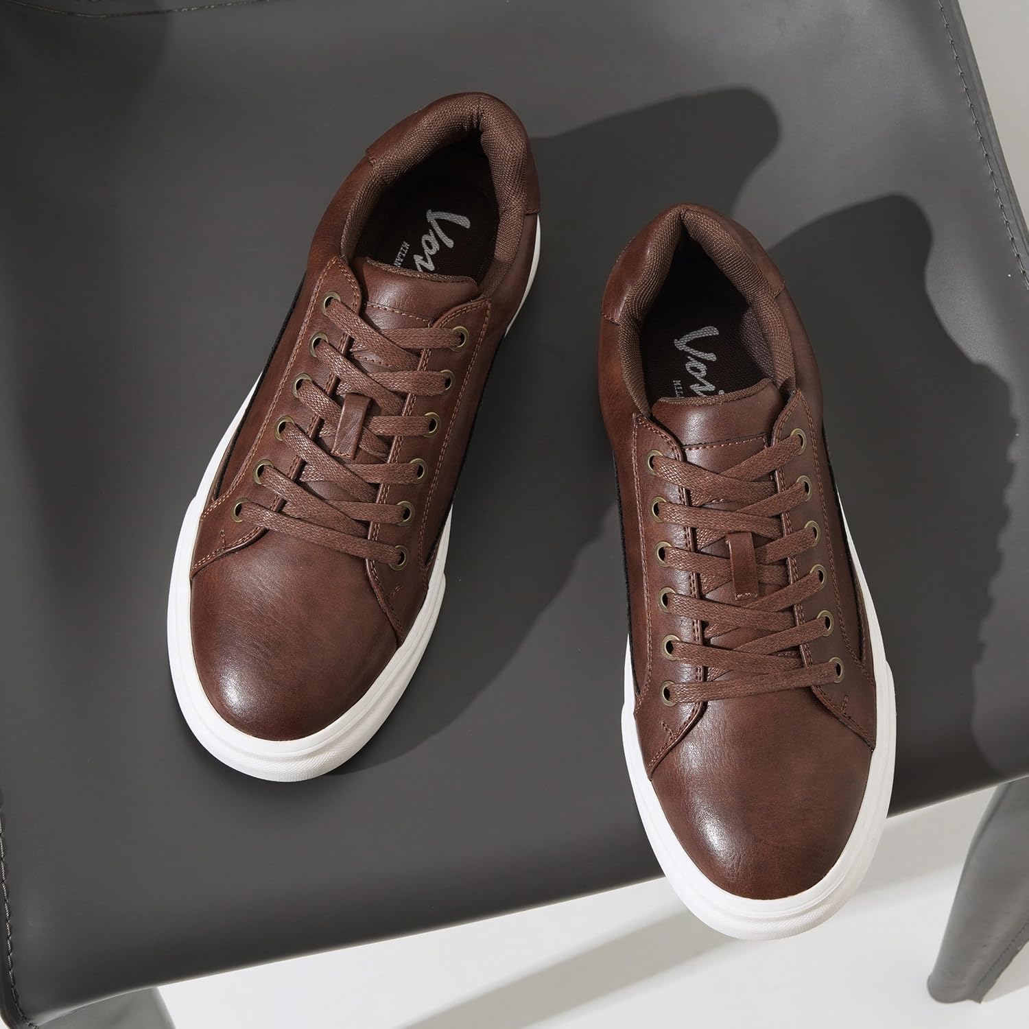 Vostey Men's Fashion Sneakers Classic Casual Shoes for Men Stylish Soft Mens Dress Sneakers - Image 3