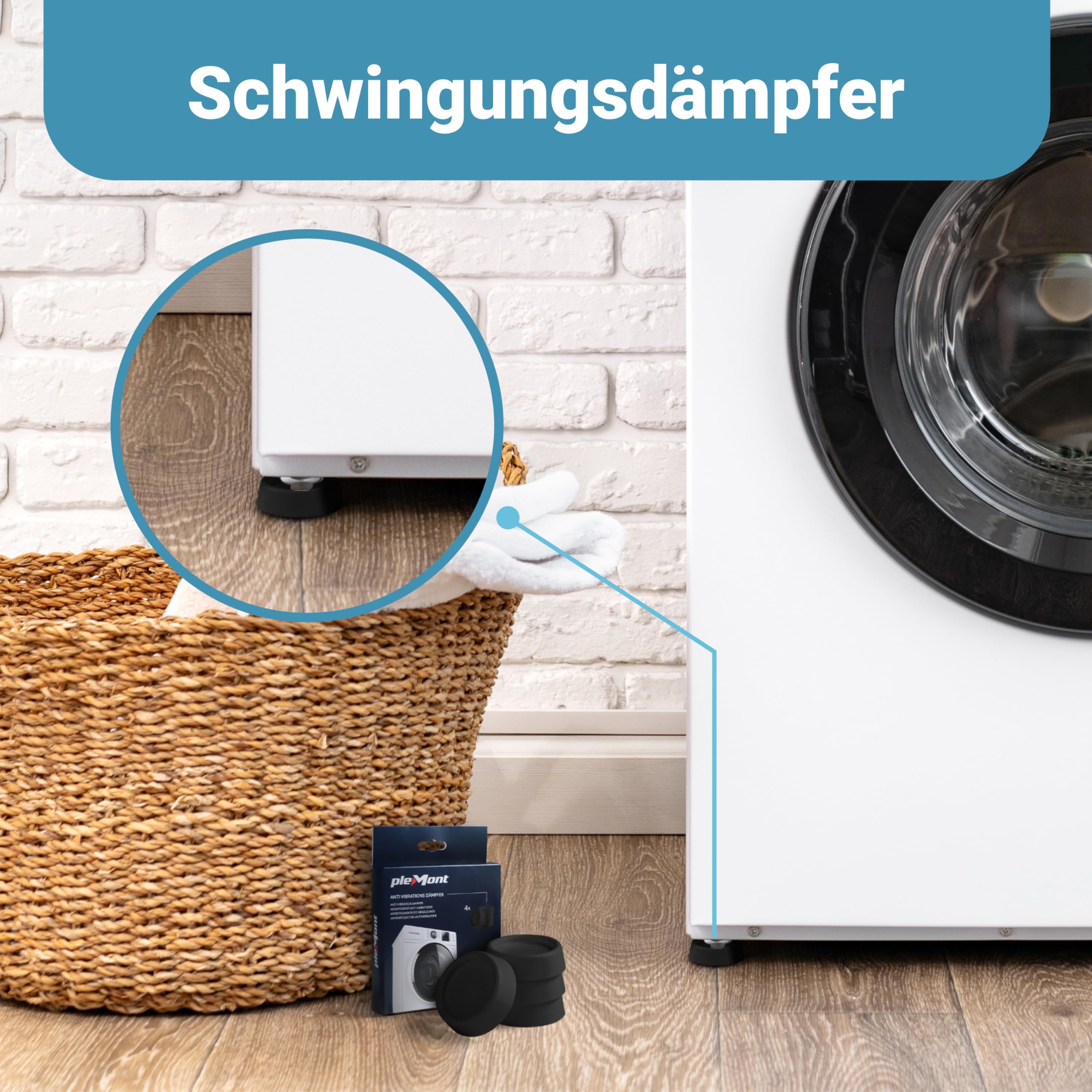 waschmaschine vibration dämpfen AEG Schwingungsdämpfer für Waschmaschinen für Wäschetrockner, Waschmaschinen  - 9029795276 main image 1