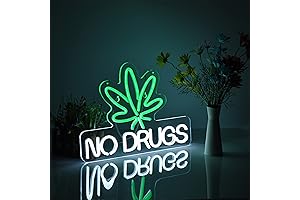 Neon Weed Sign for Wall Decor