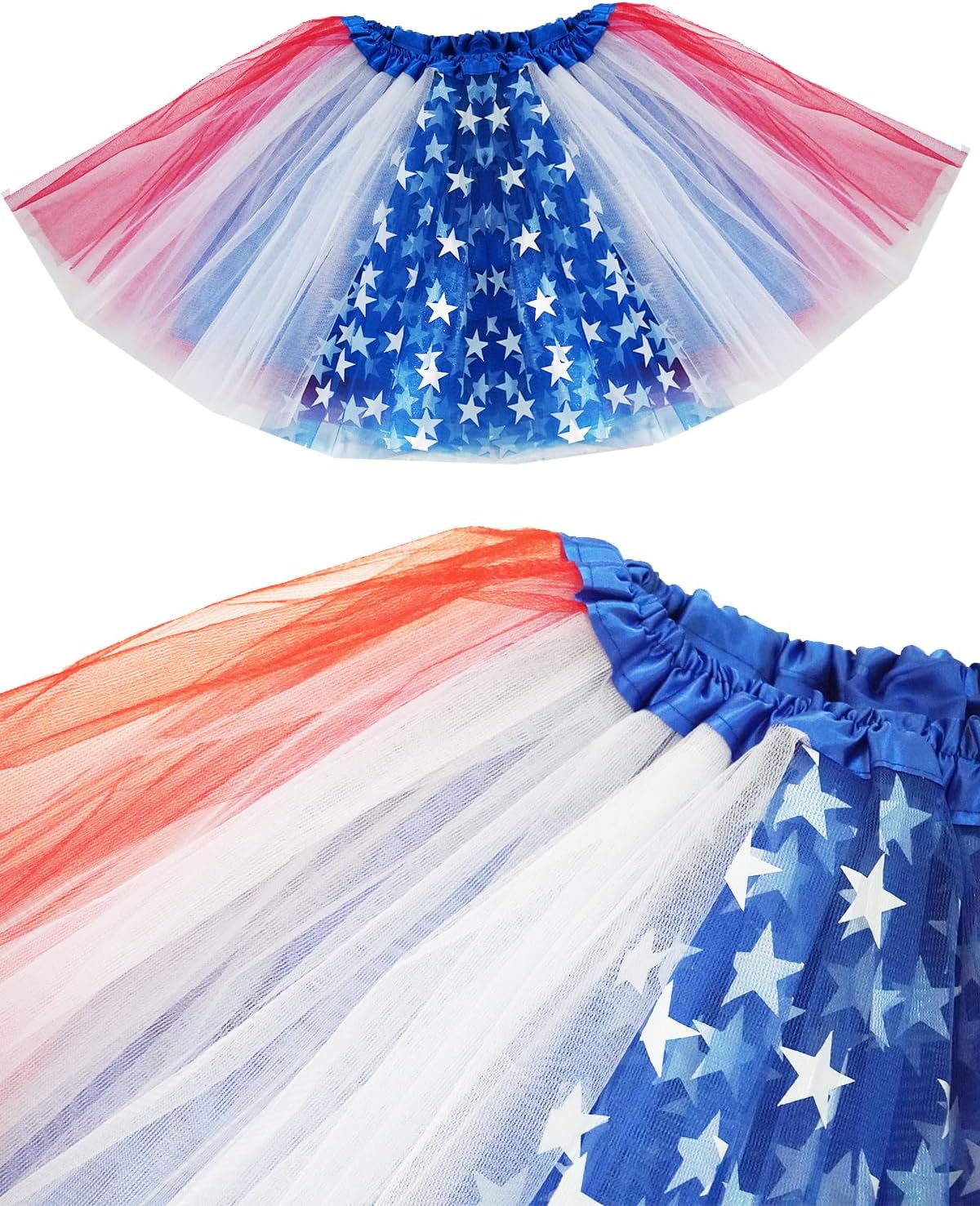 Women Teens Tutu Adult 4 Layered Tulle Skirt with Satin Lined Dance Non See-Through Tutu Halloween Costumes