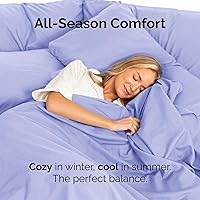 Vista 441 de Sábana encimera de bolsillo profundo, más suave que el algodón egipcio, 1 sábana encimera para colchón tamaño Queen