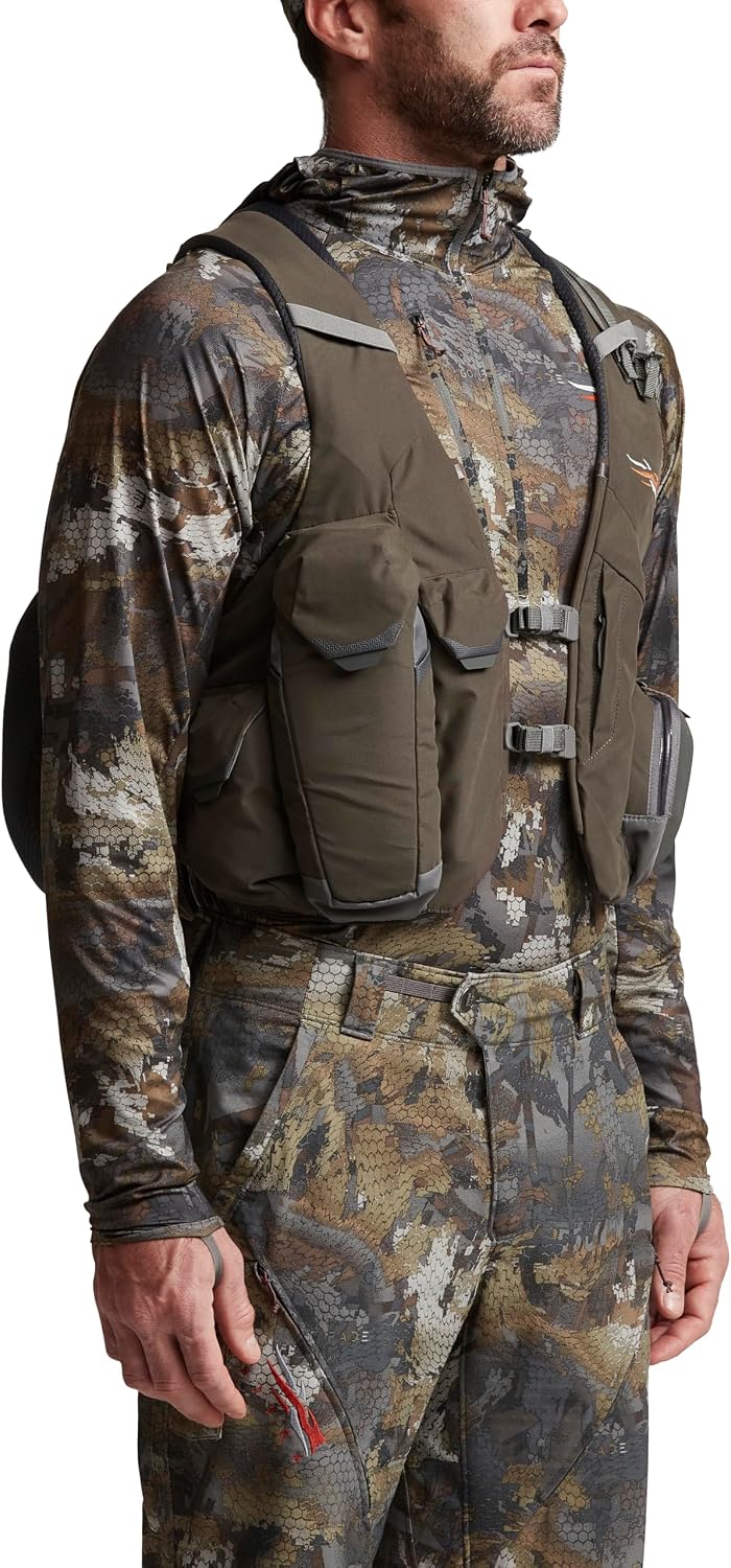 SITKA Gear Mens Equinox Turkey Ergonomic Adjustable Hunting Vest