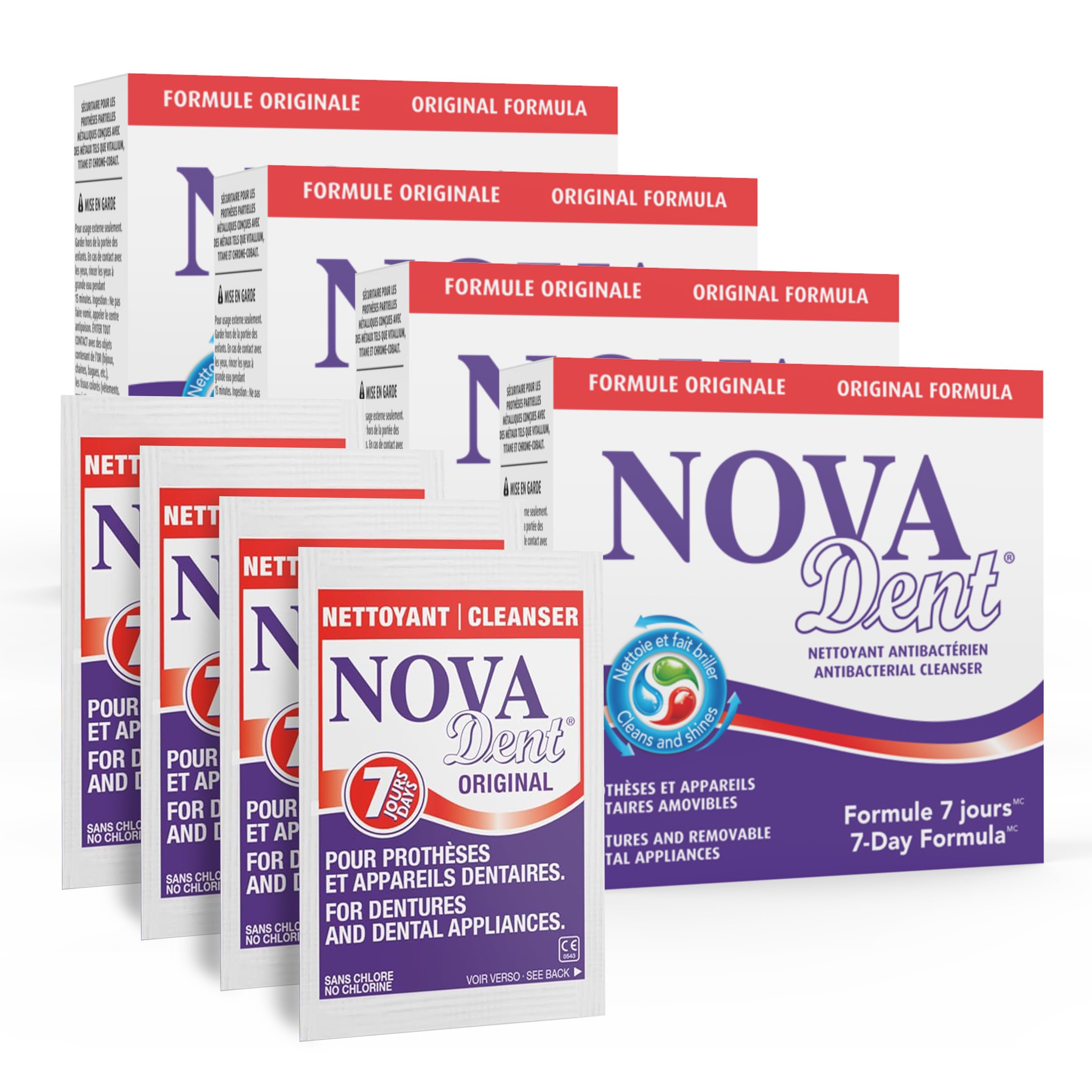 Amazon.com : Novadent Denture Cleaner – Original – 1 Year + Free