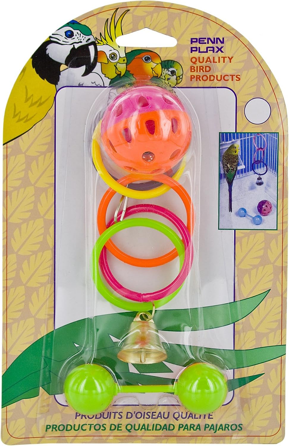 Penn Plax BA524 Olympic Sport Bird Toy Kit