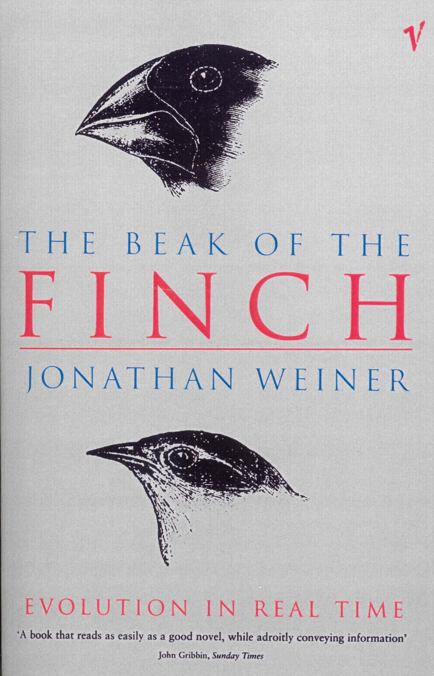 The Beak Of The Finch by Jonathan Weiner PAPERBACK 9780099468714