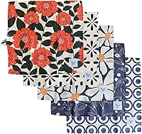 Vista 8 de Paños de microfibra con tejido de gofre, paquete de 5, altamente absorbentes, de secado rápido, paño de limpieza de microfibra suave de alta Negro