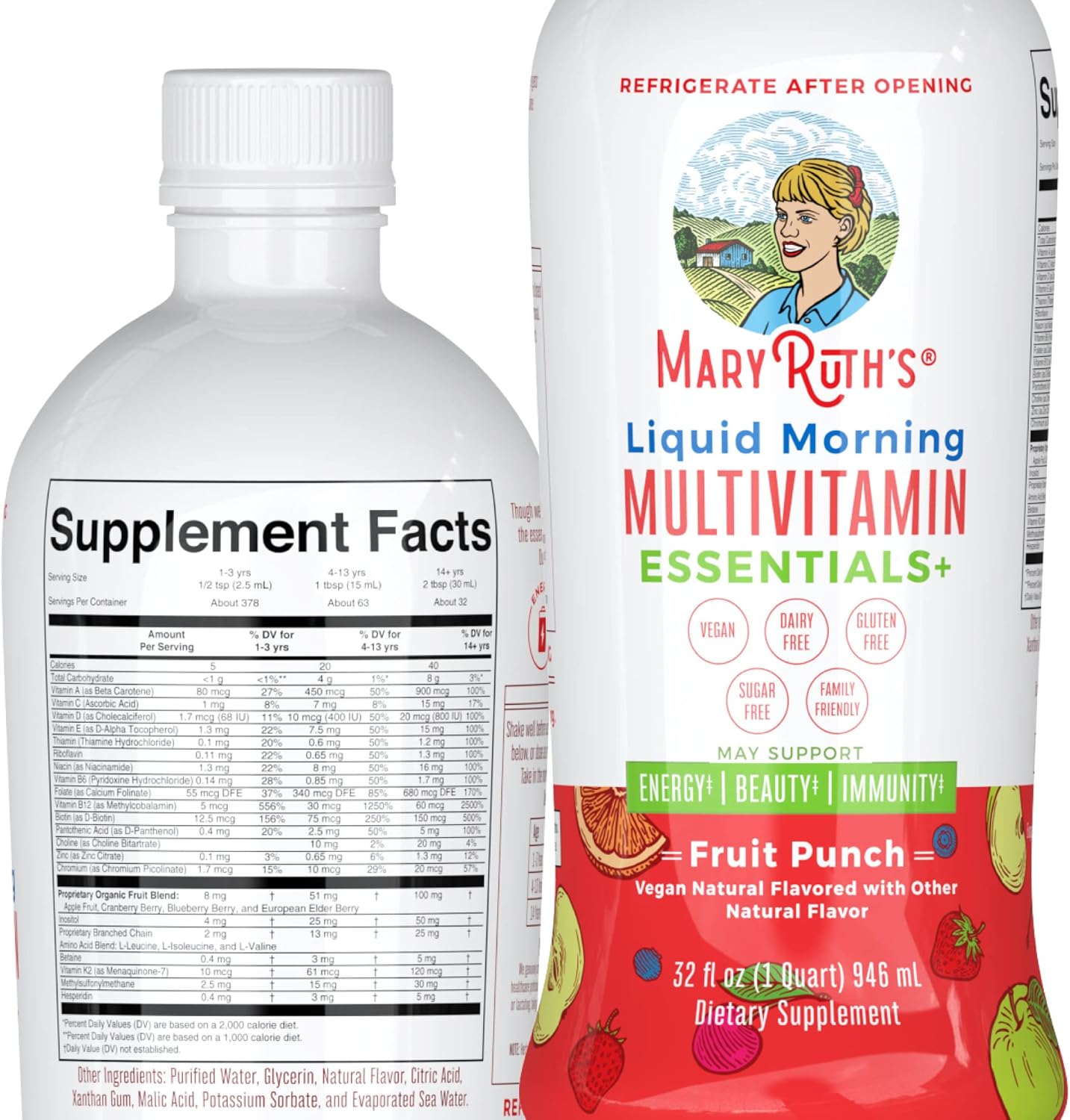 Liquid Morning Multivitamins for Women & Men by Ubuy Aland Islands