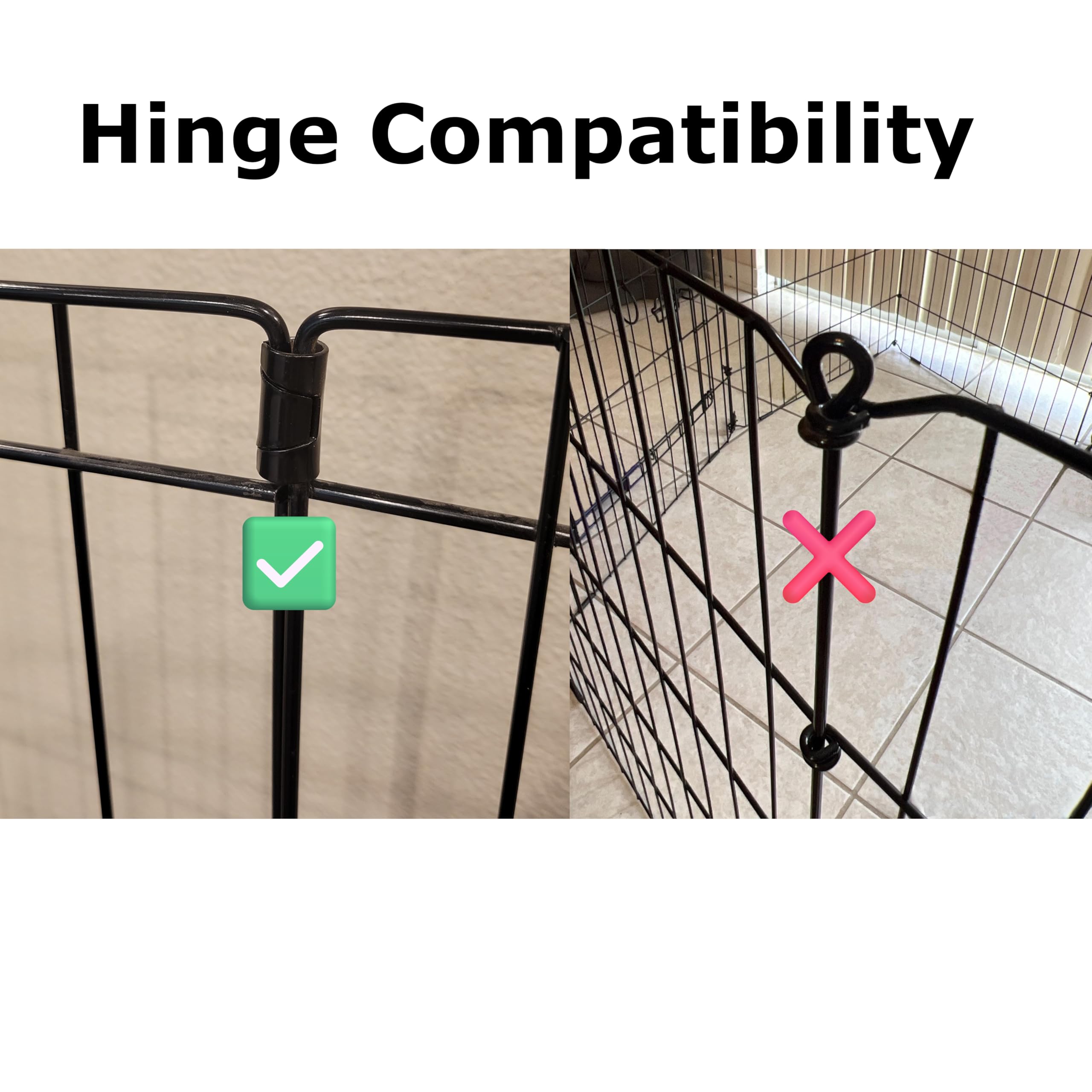 Amazon.com : Pet Playpen Octagon Shape Keeper - 8 135° Brackets